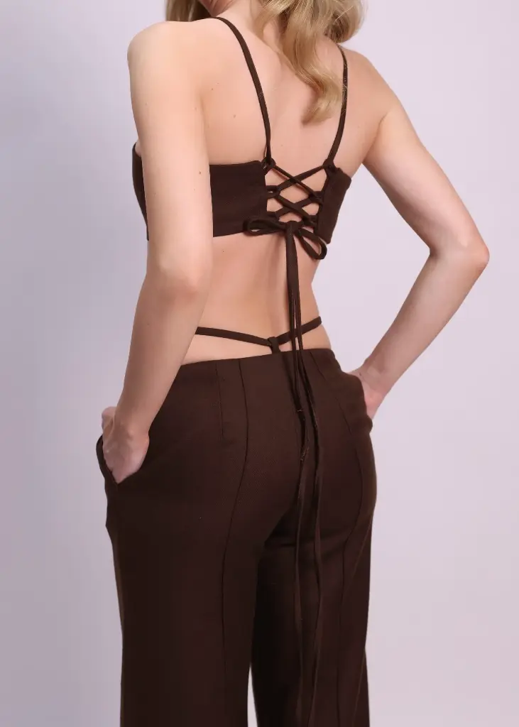 DROP 004 - THE SUIT CROPTOP